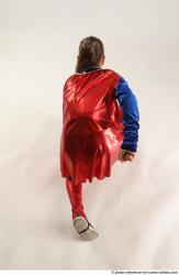 VIKY SUPERGIRL KNEELING POSE